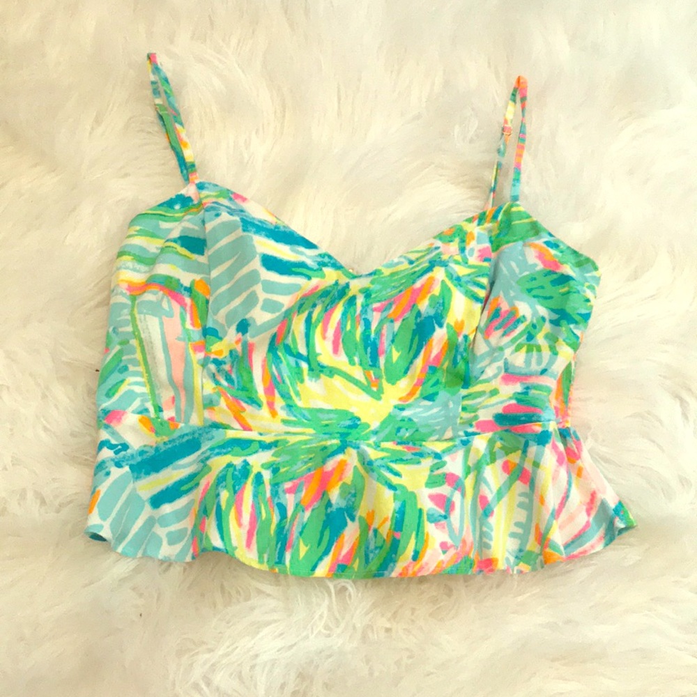 Lily Pulitzer crop top